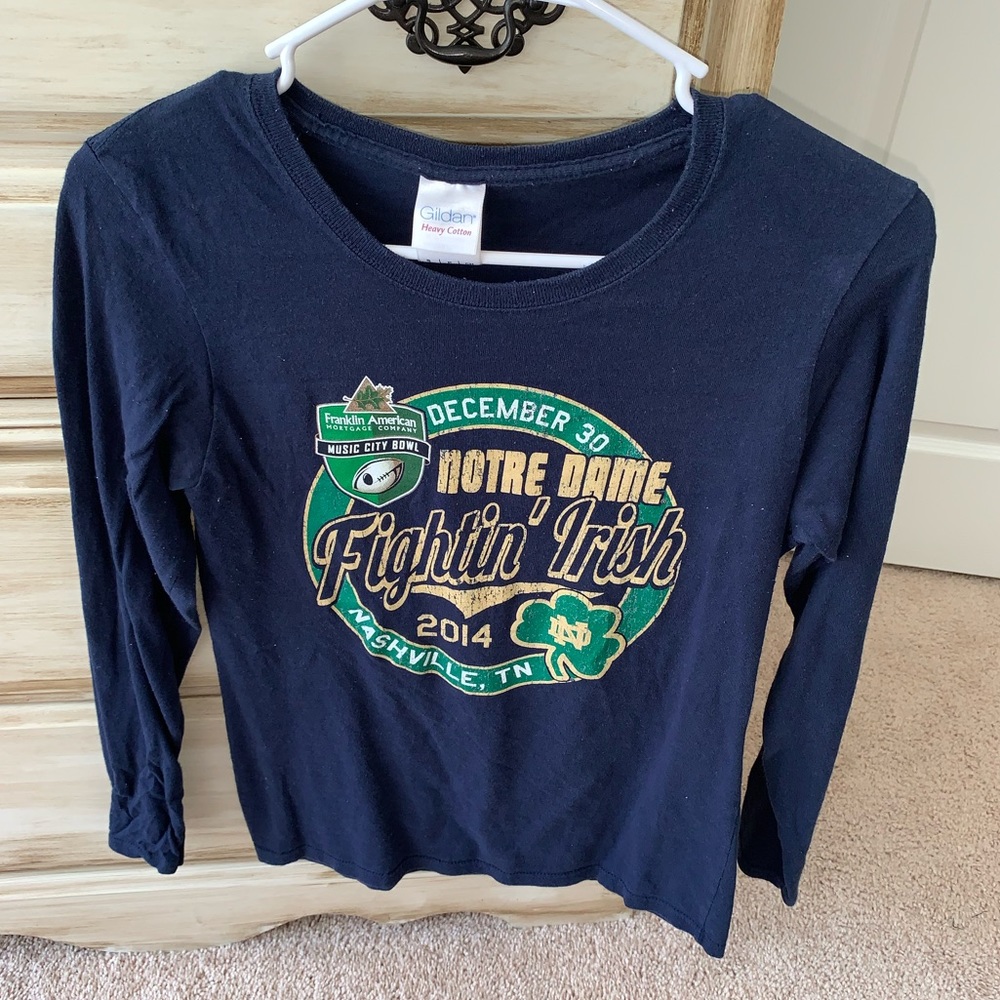 Notre Dame long sleeve shirt